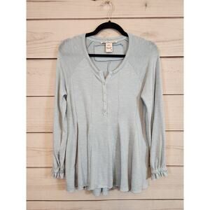 American‎ Rag Cie Women's Blue Stretch Long Sleeve Pullover Sweater Size Small